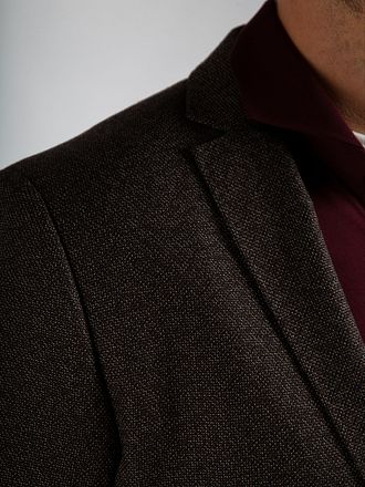 Suitable Blazer Lauch Struktur Brun