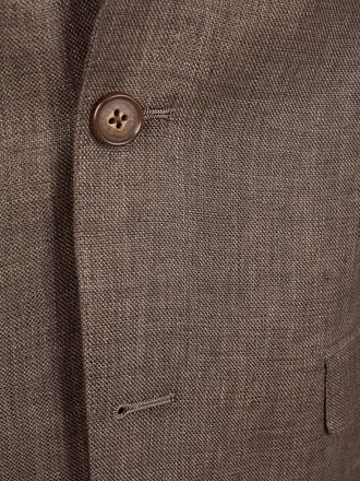 Suitable Blazer Linen Twill Brown