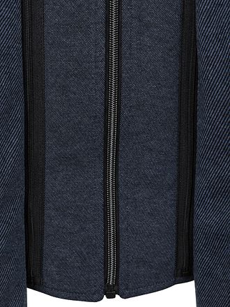 Suitable Blazer Lommer Twill Inlay Dunkelblau