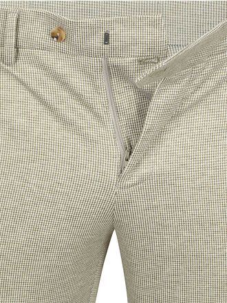 Suitable Das Byxa Houndstooth Oliv