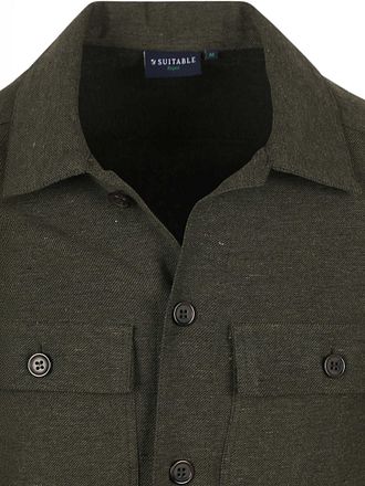 Suitable Drop Loop Overshirt Army Green