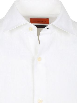 Suitable Chemise Lin Blanche