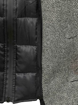 Suitable Coat Wool Pepita Pepper Grey