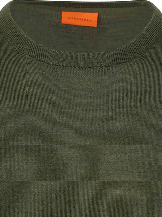 Suitable Merino Genser Militærgrønn