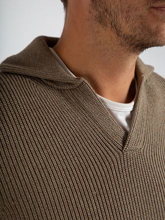 Suitable Genser Riva Strikk Taupe