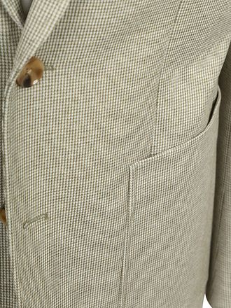 Suitable Sports Jacket Fame Houndstooth Olive