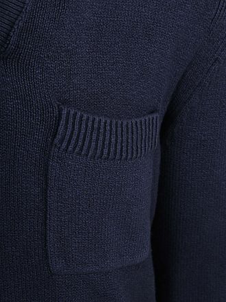 Suitable Raw Pullover Riva Knit Navy