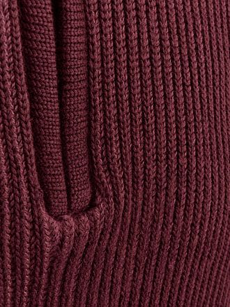 Suitable Bico Half Zip Pullover Burgundy
