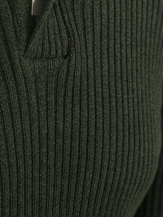 Suitable Mou Half Zip Tröja Mörkgrön