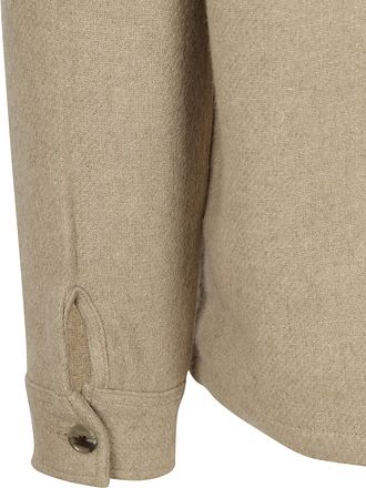 Suitable Overshirt Wool Blend Beige