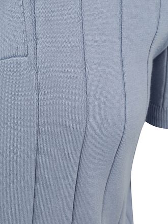 Suitable Respect Polo Drop Needle Bleu Acier