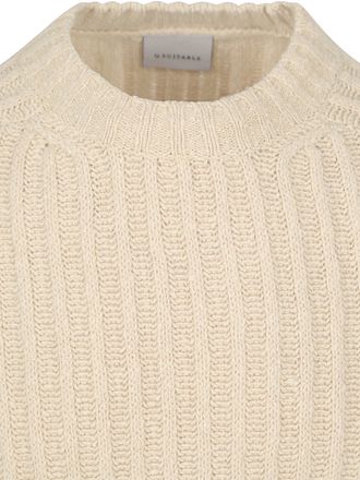 Suitable Pull-over Laine Boiled Ecru