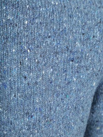 Suitable Pull Donnegal Tweed Laine Eco Bleu