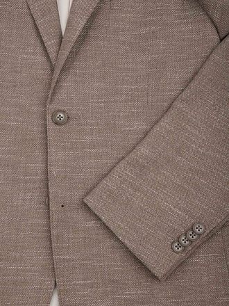Suitable Blazer Structure Lined Braun
