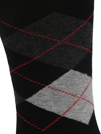 Suitable Socken Argyle Schwarz