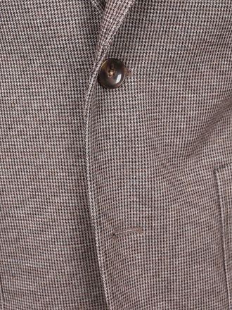 Suitable Sports Jacket Fame Houndstooth Tabacco