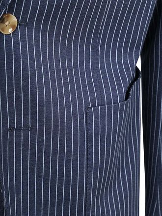Suitable Sports Jacket Mylo Pinstripe Navy