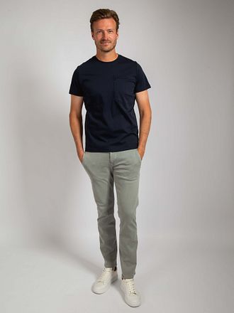 Suitable T-shirt Sonny Pocket Dark Blue