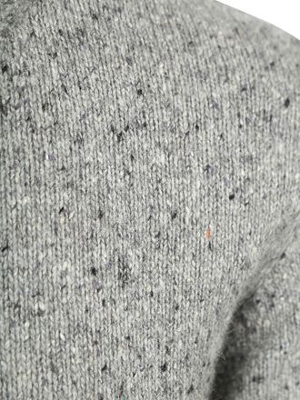 Suitable Tröja Donegal Tweed Eco Wool Grå