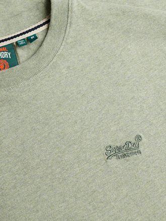 Superdry Essential T-Shirt Melange Grün