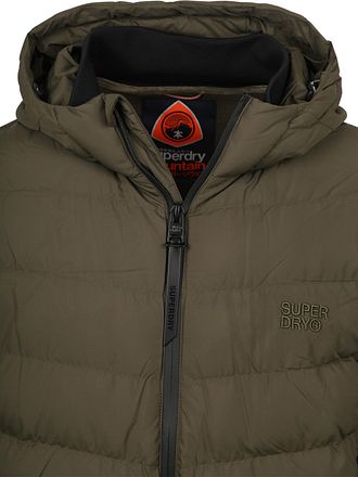 Superdry Hooded Storm Jack Olive