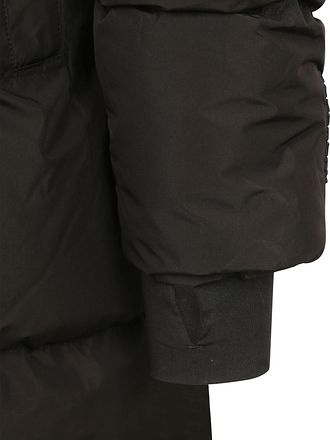 Superdry Lange Dunjakke Med Hætte Sort