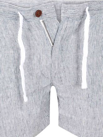 Superdry Short Linen Merchant Blue Stripes