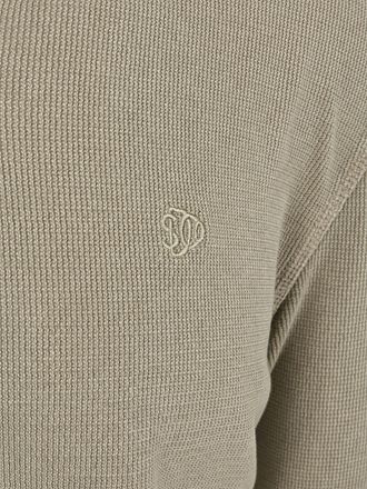 Superdry Trui Henley Waffle Groen