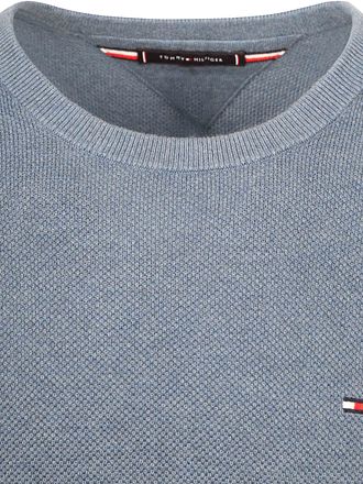 Tommy Hilfiger Pull Structure Bleu