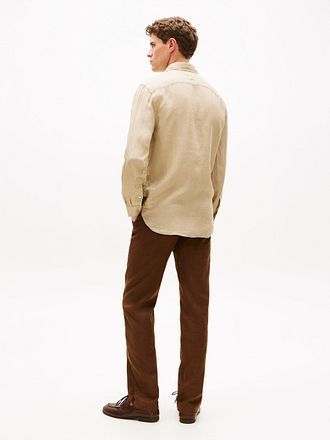 Tommy Hilfiger Skjorta Linne Beige