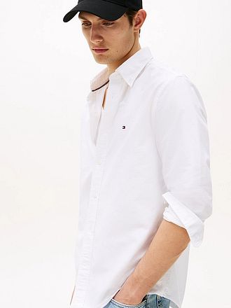 Tommy Hilfiger Oxford Skjorte Hvit