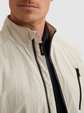 Vanguard Biker Jakke Ecru