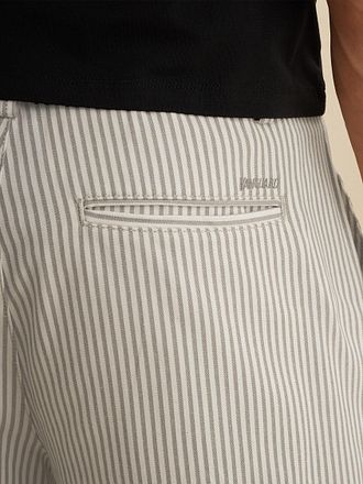 Vanguard Relaxed Short Rayé Beige