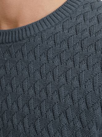 Vanguard Pull Maille Structure Bleu