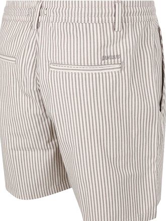 Vanguard Relaxed Short Stribet Beige