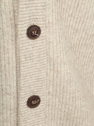 Vanguard Strickjacke Wool Blend Beige