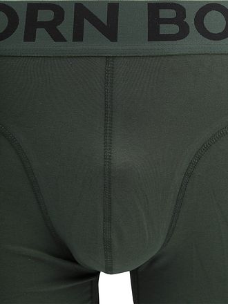 Björn Borg Boxers Lot de 3 Vert