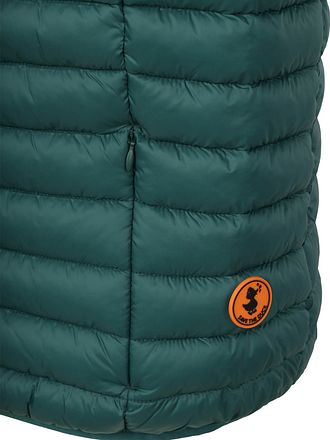 Save The Duck Veste Sans Manches Adam Vert Salamander