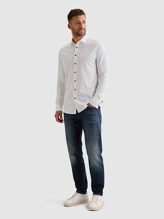 PME Legend Satin Jersey Skjorta Vit