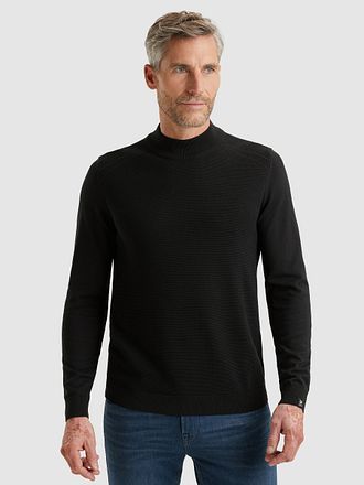 Vanguard Trui Knitted Turtle Zwart