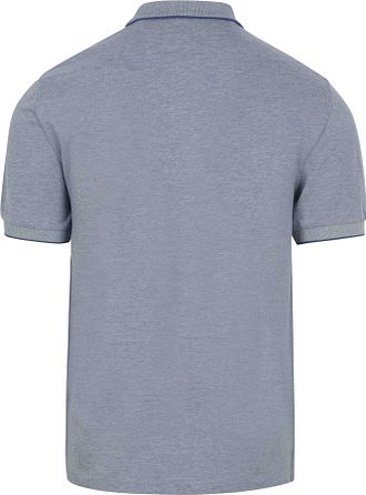 GANT 2Tone Piqué Poloshirt Blå