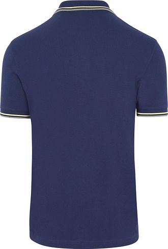 Fred Perry Polo Twin Tipped M3600 Mørkeblå 48A