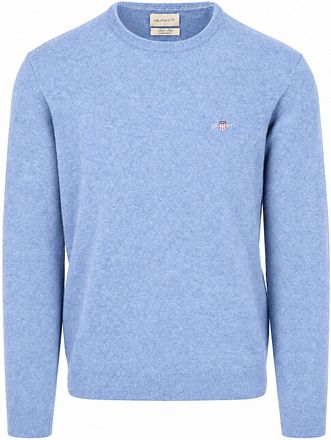 Gant Tröja Lammull Horizon Blue