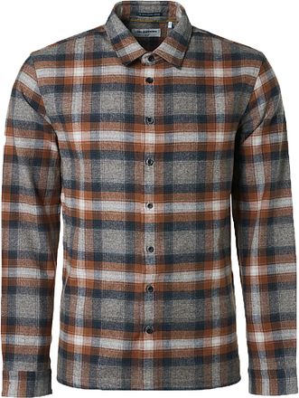 No Excess Skjorta Rutig Karamell