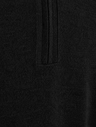 OLYMP Pull Demi-Zip Laine Noir