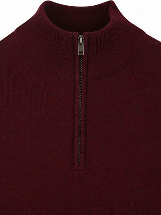 Steppin' Out Pull Half Zip Laine Merino Bordeaux
