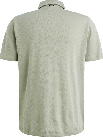 Vanguard Polo Jacquard Jersey Grün