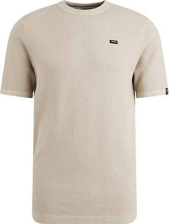 Vanguard T-Shirt Structuur Beige