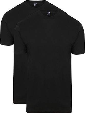 Alan Red T-shirt Virginia Svart (2-pack)
