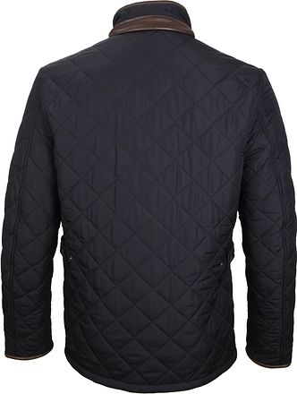 Barbour Quilted jacka Powell mörkblå